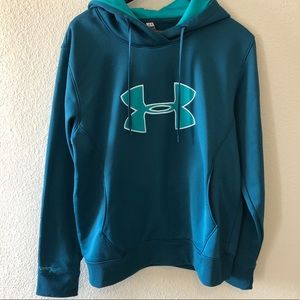 EUC XL Blue Under Armour Hoodie